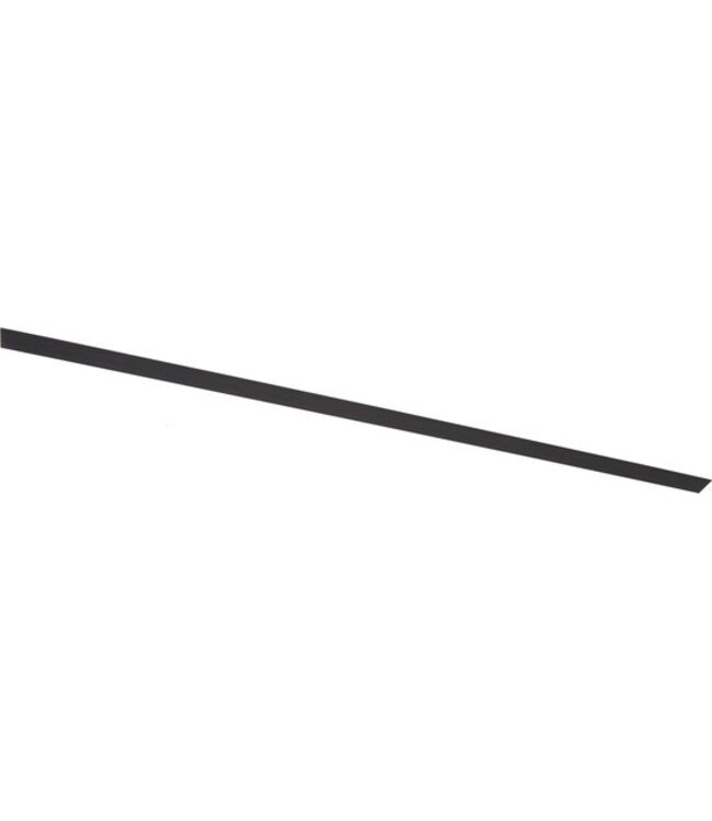 Lucide TRACK Abdeckplatte/Abdeckung 1-Phasen-Schienensystem / Schienenbeleuchtung - 2 Meter - Schwarz (Verlängerung)