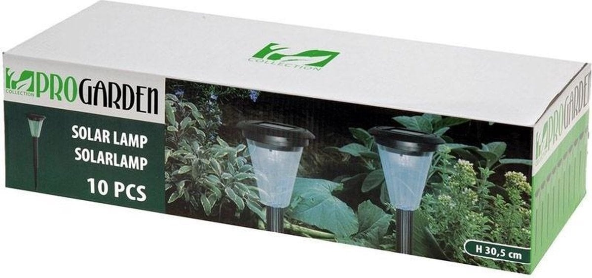8718158378057 - ProGarden 10er-Set Solar-LED-Leuchten 8718158378057 - ProGarden 10er-Set Solar-LED-Leuchten