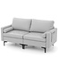 Coast 2-Sitzer Sofa Loveseat - dicke Kissen - 172 x 78 x 80 cm - Grau