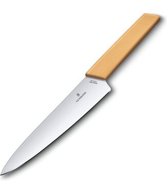 Victorinox Victorinox Swiss Modern Meat Knife - 19cm - Edelstahl/PP - Honiggelb
