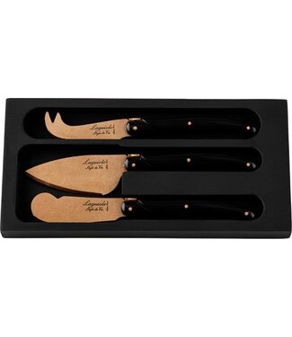 Laguiole Style de Vie Käsemesser-Set Prestige Line - 3-teilig - Kupfer