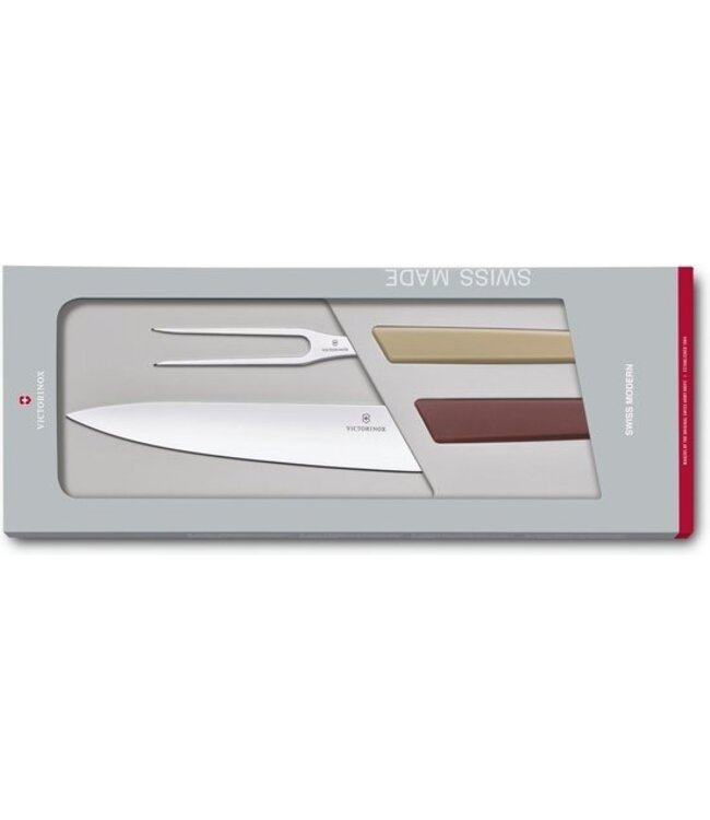 Victorinox 6.9096.21G, Messerset, Edelstahl, Polypropylen, Edelstahl, Mehrfarbig, 21 cm