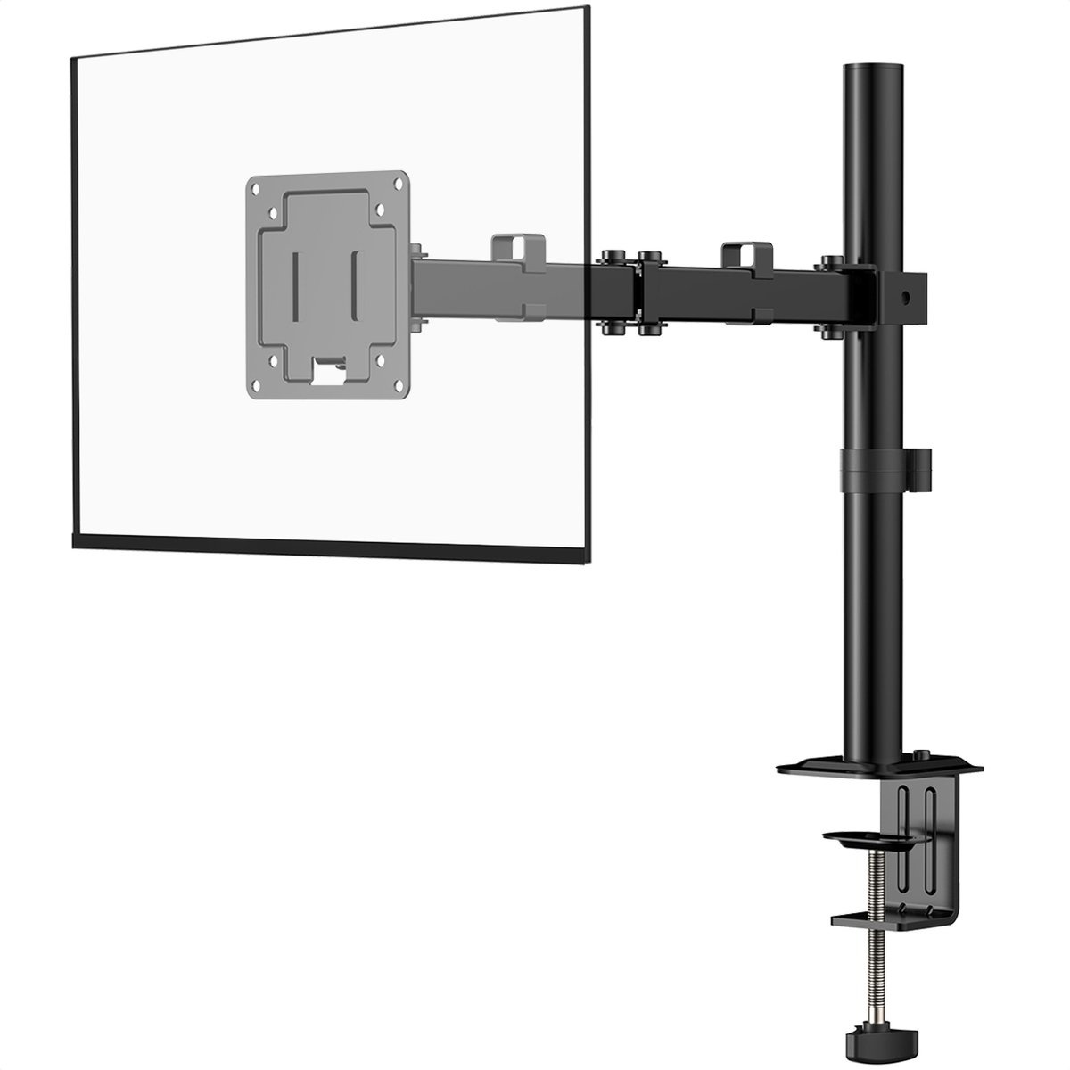 Auronic Monitorarm - 1 Bildschirm - 13 bis 32 Zoll - Verstellbar - Stahl - Schwarz