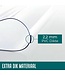 HOMEWELL Tischschoner Transparent Glas Klar 90x180cm - Transparentes Tischsegel - Tischtuch - Rutschfest und hitzebeständig - 2.2 mm