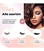 Allures Professionelle Wimpernzange mit 5 Silikonpads - Deluxe Modell - Wimpern - Schwung - Wimpernzangenpads - Rose Gold