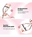 Allures Professionelle Wimpernzange mit 5 Silikonpads - Deluxe Modell - Wimpern - Schwung - Wimpernzangenpads - Rose Gold