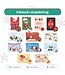Giftmas Weihnachtskarten - Grußkarten - 36 Stück - Mit Umschlägen und Aufklebern - 10x15cm