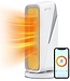Gologi Heizlüfter mit Thermostat - Elektroherd - Heizung - Heizgerät - Funktioniert mit App und Touch Controls - 1500W