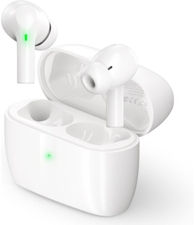 Unitone Go Wireless Earbuds - Bluetooth-Kopfhörer - Earpods - Geeignet für Apple & Android - Weiß