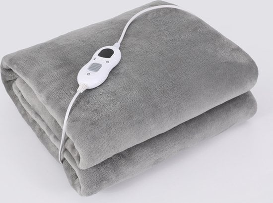 Timer IC günstig Kaufen-Electric Blanket - Heizdecke Waschmaschinenfest - Timer - 160x130 cm - Kuscheldecke - 1/2 Person - Grau. Electric Blanket - Heizdecke Waschmaschinenfest - Timer - 160x130 cm - Kuscheldecke - 1/2 Person - Grau <![CDATA[Leiden Sie in den Wintermonaten immer