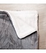 Electric Blanket - Heizdecke Waschmaschinenfest - Timer - 160x130 cm - Kuscheldecke - 1/2 Person - Grau