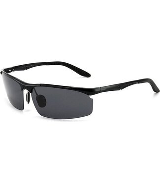 Garpex Garpex® Radsportbrille - Sportbrille - Polaroid Sonnenbrille - Rennrad - Mountainbike - Motorrad - Schwarz