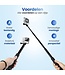 Garpex® Universal Selfie Stick XL - Ausziehbar bis zu 95cm - Geeignet für verschiedene Action-Kameras - Universal - Wasserdicht - Schwarz