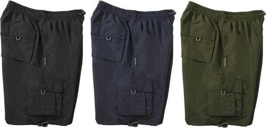 Kordelzug und günstig Kaufen-Shorts mit Gummizug in der Taille navy blau Größe XXXL. Shorts mit Gummizug in der Taille navy blau Größe XXXL <![CDATA[Sportliche Bermudashorts mit Kordelzug Diese Shorts haben große Seitentaschen und einen bequemen Gummibund, der bi