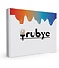 Rubye® Malen nach Zahlen Erwachsene - Bunte Katze - Inklusive Farbe und Pinsel - Leinwand Malerei Leinwand - Farbe nach Zahlen - 40x50cm