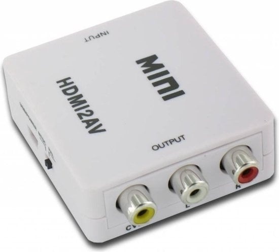 AUDIO VIDEO günstig Kaufen-Garpex® HDMI zu Tulip AV Konverter - HDMI zu RCA Composite Audio Video Kabel Adapter. Garpex® HDMI zu Tulip AV Konverter - HDMI zu RCA Composite Audio Video Kabel Adapter <![CDATA[Mit diesem Konverter können Sie ein Gerät mit HDMI-Ausgang an e