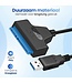 Garpex® USB 3.0 zu SATA Adapter - Datenkabel für Festplatten - SATA 7+15 22 Pin Kabel