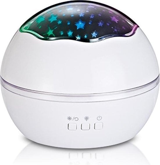 Der kleine  günstig Kaufen-SterrenHemel NightLamp - Drehbarer Projektor - Galaxy-Projektor - Weiß. SterrenHemel NightLamp - Drehbarer Projektor - Galaxy-Projektor - Weiß <![CDATA[Sternenhimmel oder Unterwasserwelt für das Schlafzimmer. Das kann für kleine Kinder eine id