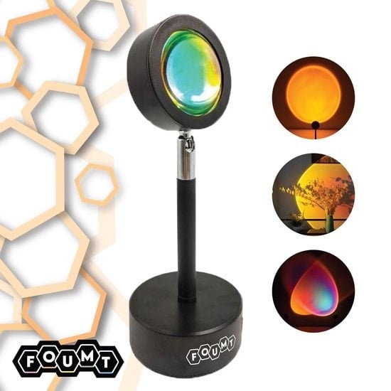 Lampe günstig Kaufen-Foumt Sunset Lampe Sunset - Projektor - Sunset Projektorlampe - Sunset Lampe - Schwarz. Foumt Sunset Lampe Sunset - Projektor - Sunset Projektorlampe - Sunset Lampe - Schwarz <![CDATA[Diese schöne Projektorlampe schafft das ultimative Entspannungsgefühl