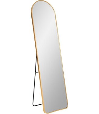House Nordic Spiegel Madrid - House Nordic - Spiegel mit Rahmen in Messingoptik 40x150 cm - Einbauspiegel