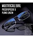 Shine Anti Blue Light Computerbrille 3.50 - Multifokale Displaybrille - Lesebrille für Damen und Herren - inkl. Zubehör