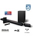 Philips B97 Fidelio - Soundbar 7.1.2 mit kabellosem Subwoofer - Schwarz