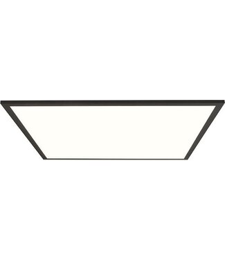 Brilliant BRILLIANT Lampe, Buffi LED Deckenpaneel 60x60cm sand schwarz, Metall/Kunststoff, 1x 40W LED integriert, (5200lm, 4000K), A+