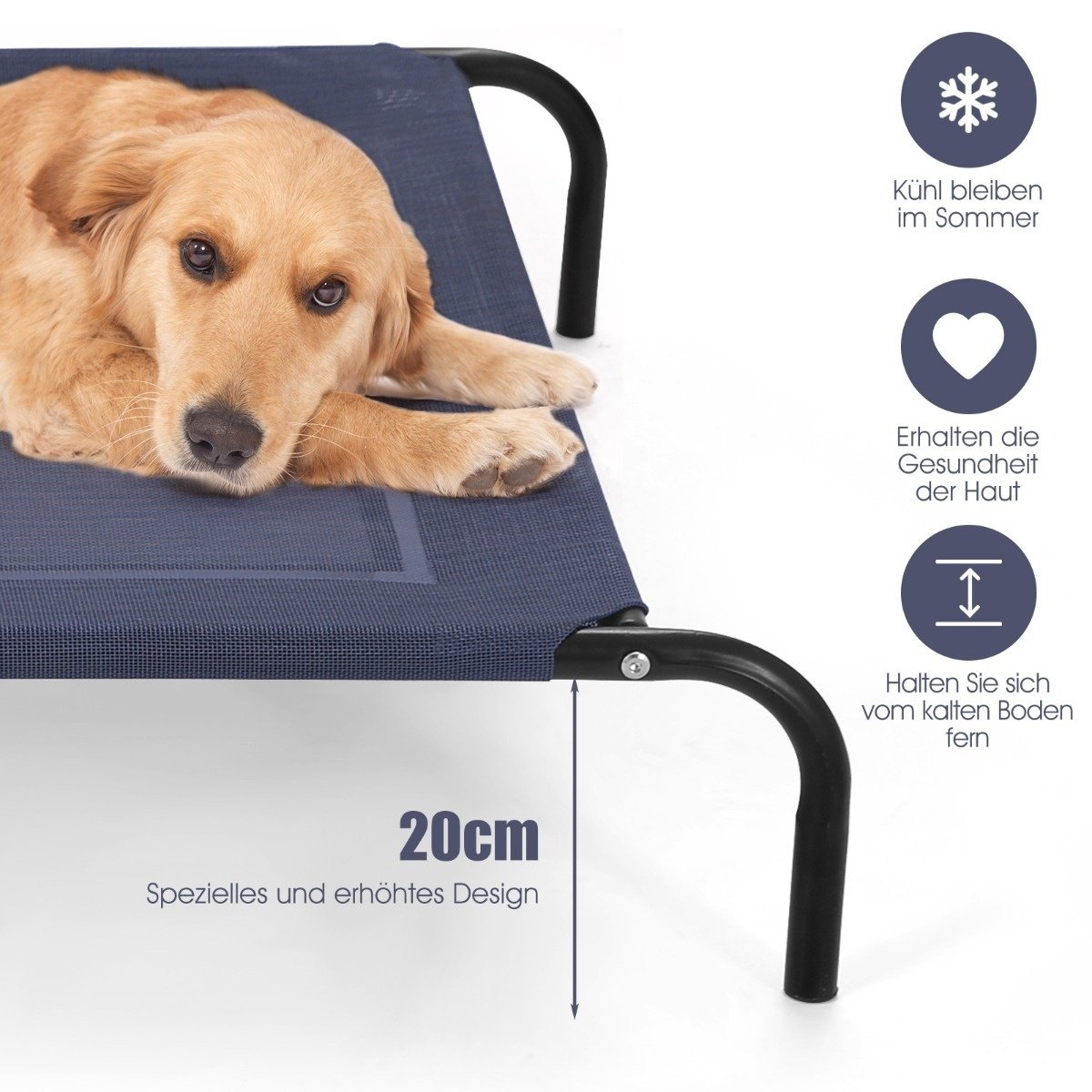 0736542322309 - Hundebett Hundekoerbe Metall Sommer Hundeliege Garten Haustier Liegeplatz draussen Hundesofa Schlafplatz Outdoor Haustierbett Hund belastbar bis 0736542322309 - Hundebett Hundekoerbe Metall Sommer Hundeliege Garten Haustier Liegeplatz draussen Hundesofa Schlafplatz Outdoor Haustierbett Hund belastbar bis
