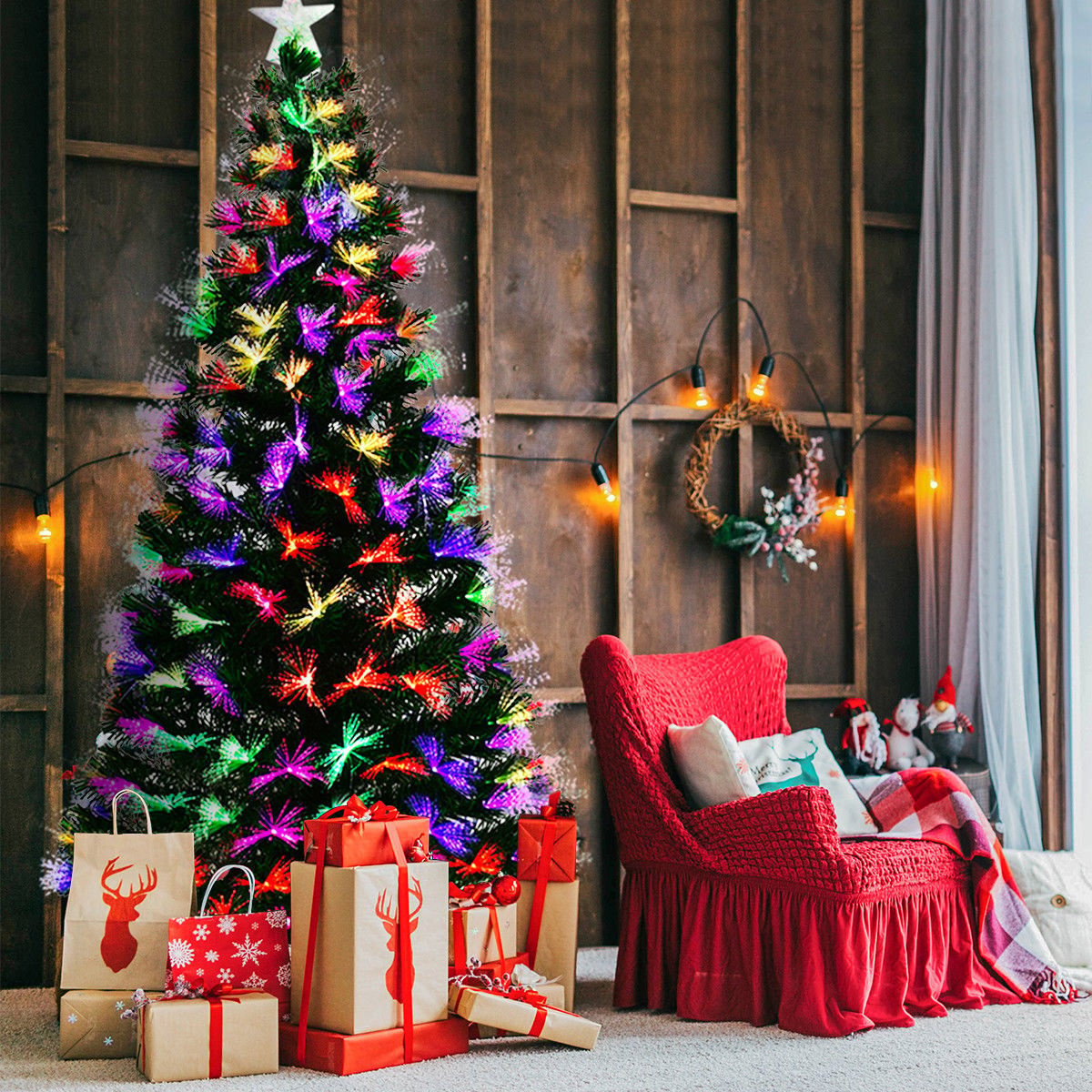 IS 180 günstig Kaufen-Coast Christmas Tree LED 150/180/210 cm künstlicher Weihnachtsbaum mit Farbwechsler aus Fiberglas grün-210 cm. Coast Christmas Tree LED 150/180/210 cm künstlicher Weihnachtsbaum mit Farbwechsler aus Fiberglas grün-210 cm <![CDATA[Mit d