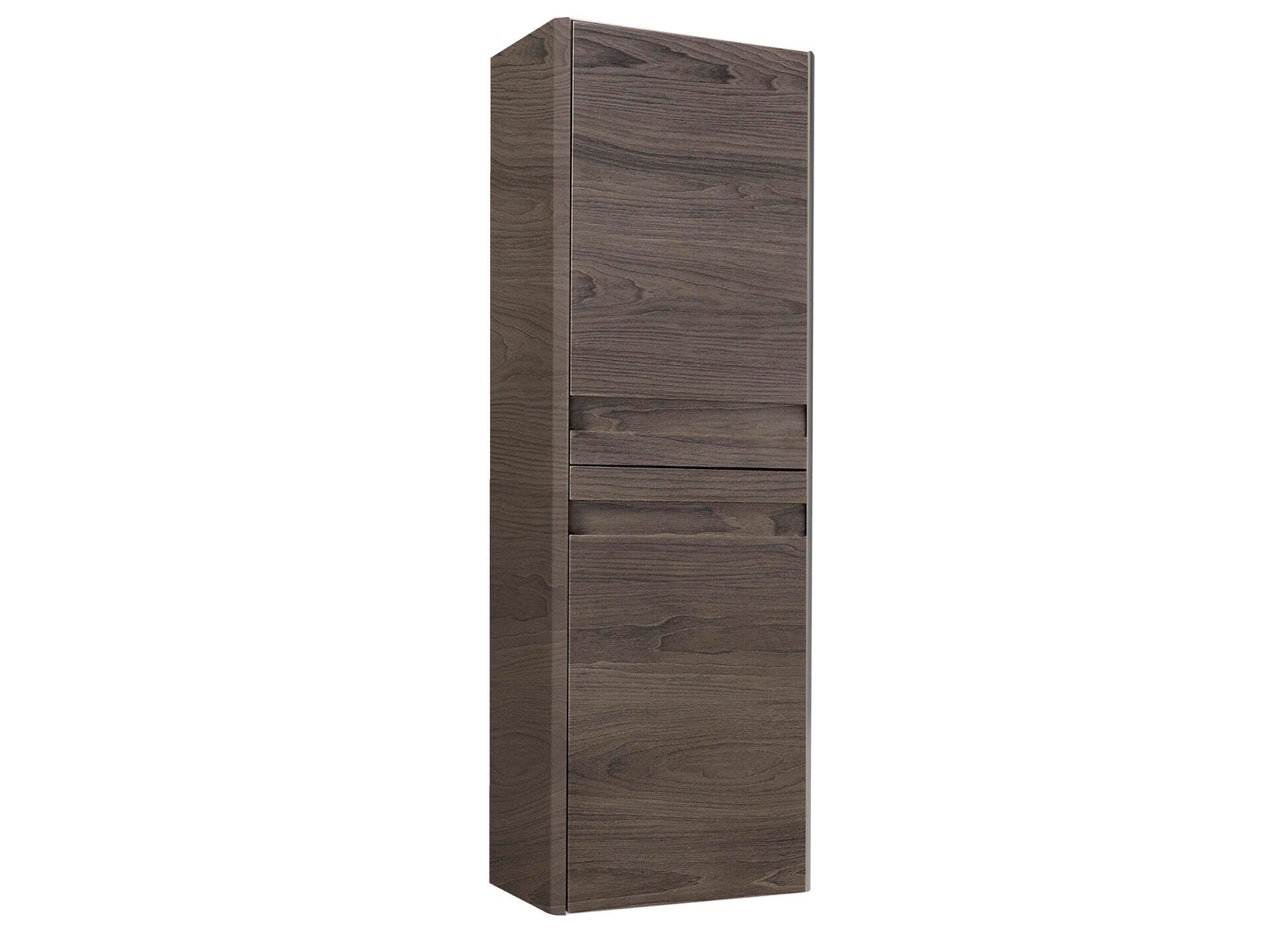 X4 GT günstig Kaufen-Allibert Säulenschrank mit 2 Türen - 130x35x40 cm - Nussfarbe Barcelona. Allibert Säulenschrank mit 2 Türen - 130x35x40 cm - Nussfarbe Barcelona <![CDATA[Der nussfarbene Säulenschrank Barcelona von Allibert bringt dank der abgeschräg