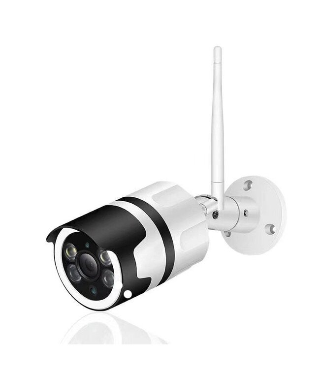 Denver Full HD Smart WLAN IP Kamera - spritzwassergeschütztem Metallgehäuse - Bewegungssensor - Nachtsicht