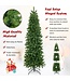 Künstlicher Weihnachtsbaum Coast mit warmweißen und mehrfarbigen LED-Lichtern und 648 dichten Zweigen 180 cm