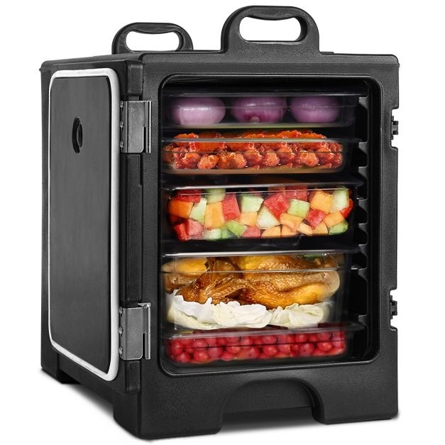 The Rat günstig Kaufen-Coast Thermobox für Lebensmittel - 77L - 5 Pfannen - 61,5 x 41,5 x 63 cm - Schwarz. Coast Thermobox für Lebensmittel - 77L - 5 Pfannen - 61,5 x 41,5 x 63 cm - Schwarz <![CDATA[Diese isolierte Vorratskammer kann Ihre Lebensmittel effektiv warm od