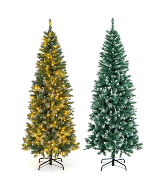 Coast Coast Weihnachtsbaum Bleistiftform mit 250 Leds - 180cm - Grün