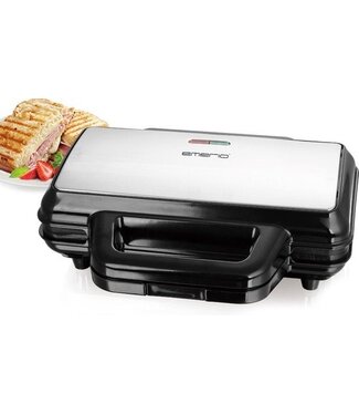 Emerio Emerio ST-127527.1 - Toasti-Maschine, BPA + PFAS-frei, große Schalenform, 900 Watt, ST-127527.1