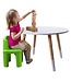 KidCollection Kindertisch Holz - 60 x 60 x 41 cm -Weiß