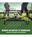 Umbro Fußballtor - Faltbares Fußballtor - 180 x 91 x 120 CM - für Kinder - Schwarz/Gelb