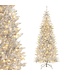 Coast Coast Weihnachtsbaum mit Beleuchtung - 300 LED - 790 Zweige - 180 cm - Silber