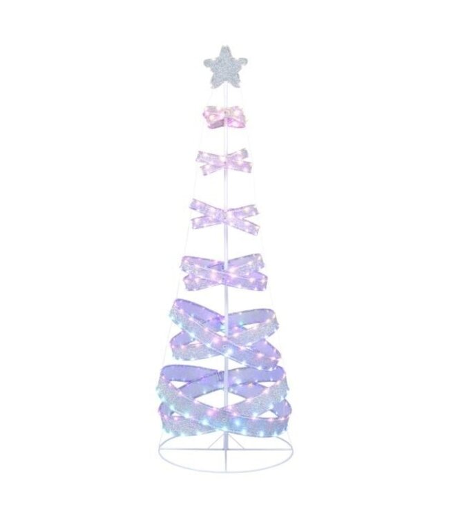 Coast Beleuchteter Weihnachtsbaum - Innen & Außen - 341 LED - Bunt - 70 x 70 x 210 cm