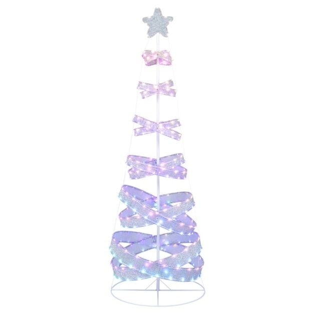 we und  günstig Kaufen-Coast Beleuchteter Weihnachtsbaum - Innen & Außen - 341 LED - Bunt - 70 x 70 x 210 cm. Coast Beleuchteter Weihnachtsbaum - Innen & Außen - 341 LED - Bunt - 70 x 70 x 210 cm <![CDATA[Gönnen Sie sich ein wunderbares Weihnachtsfest! Diese 