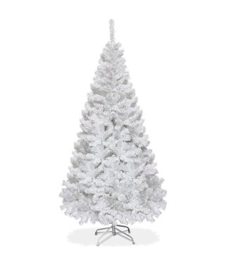 Coast Coast Weihnachtsbaum Künstlicher Tannenbaum Weihnachtsbaum mit Metallständer 150-240 cm Weiß-180 cm