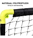 Dunlop Fußballtor - 90 x 59 x 61cm - Fußballtor faltbar - schwarz/gelb