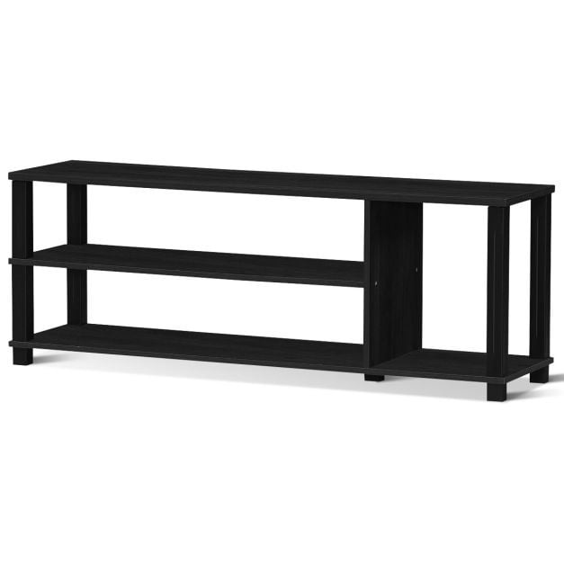 30 offene günstig Kaufen-Coast TV-Schrank Modern - Offenes Modell - 110 x 30 x 41 cm - Schwarz. Coast TV-Schrank Modern - Offenes Modell - 110 x 30 x 41 cm - Schwarz <![CDATA[Dieser stabile Holz-TV-Ständer aus langlebigen Spanplatten mit klassischer Struktur-Optik bietet ein mod