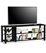 Coast TV-Schrank Modern - Offenes Modell - 110 x 30 x 41 cm - Schwarz