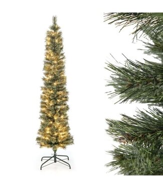 Coast Künstlicher Weihnachtsbaum Coast Pencil Shape - 105 LED - 180 cm - Grün