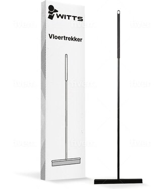 Witts WITTS Luxury Floor Squeegee - Edelstahl - Bodenwischer - Bodenwischer mit Griff - Bodenwischer Bad