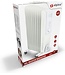 Alpina Elektrischer Ölradiator - Thermostat - 4 Räder - Überhitzungsschutz - 9 Lamellen