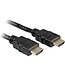 Philips HDMI-Kabel mit Ethernet SWV5401P/10 - HDMI-Kabel 4K - 1,5 Meter - Minimaler Signalverlust - PVC - Schwarz