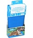 maxxpro Kühlmatte Hund Größe L - 50 x 65 cm - Mittelgroße Hunde - Ungiftig - Sofortige Kühlung - Blau