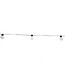 Party Lightning Partylichter - Gartenlichter - Kugeln 4,5cm Durchmesser - Weiß - 20 LED - 11 Meter